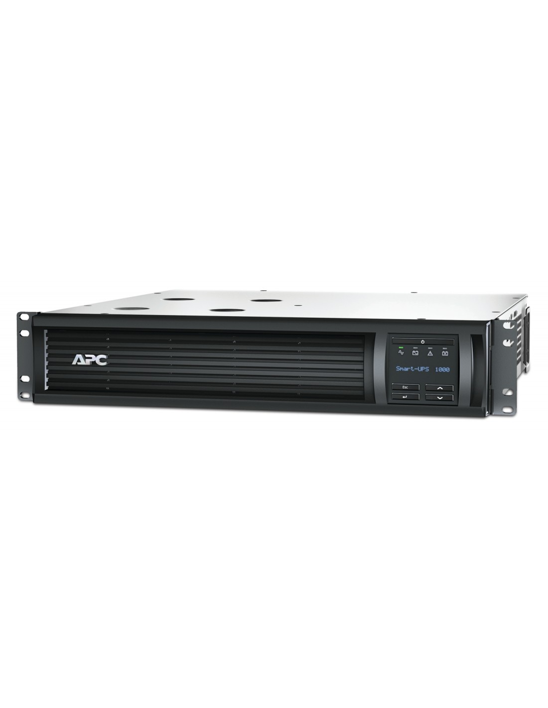 APC sistema de alimentación ininterrumpida (UPS) LÍ­nea interactiva 1000 VA, 700 W, 4 salidas AC (2U) Negro