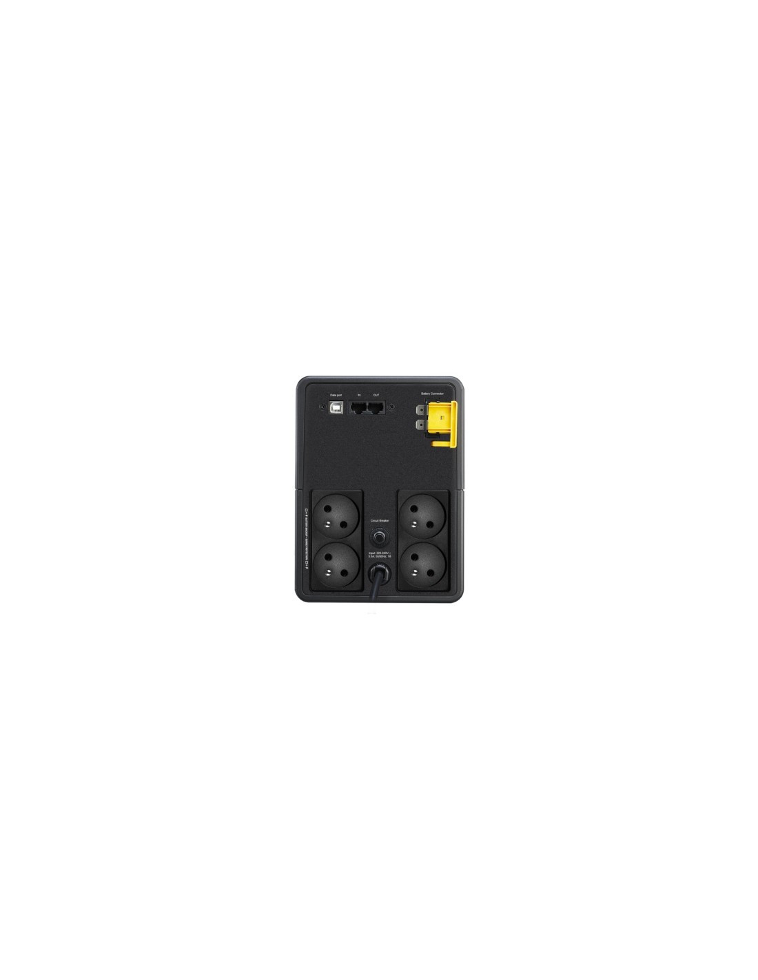 APC BX1200MI-FR sistema de alimentación ininterrumpida (UPS) LÍ­nea interactiva 1,2 kVA 650 W 4 salidas AC