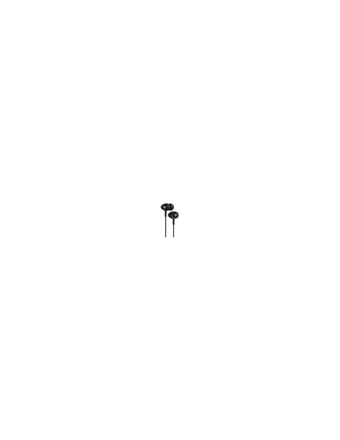 AURICULARES SUNSTECH POPS BLACK  INTRAUDITIVOS POPSBK