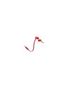 AURICULARES INTRAUDITIVOS JBL PURE BASS DRIVERS 9MM CABLE PLANO FUNCION MANOS LIBRES ROJO JBLT110RED