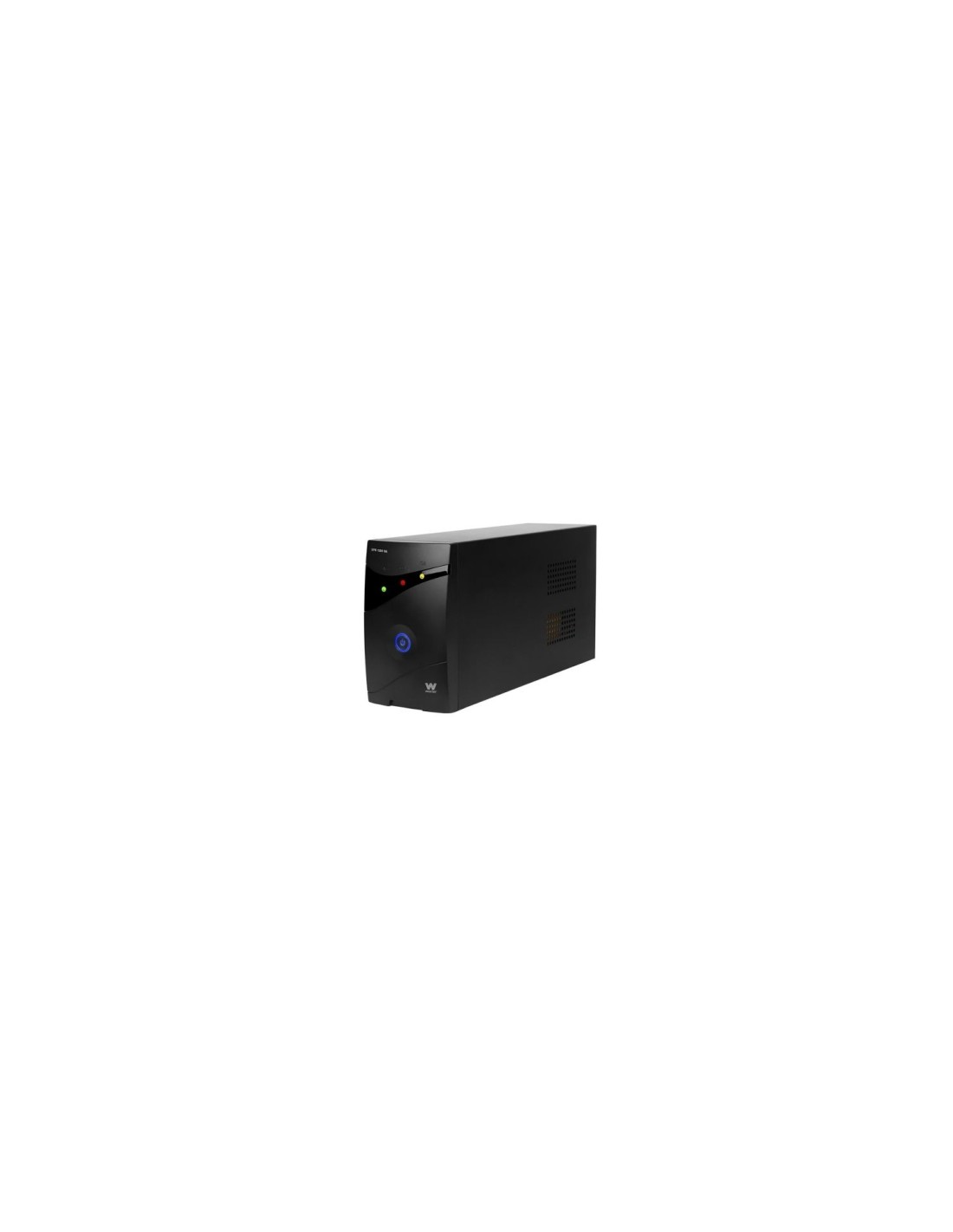SAI LINEA INTERACTIVA WOXTER UPS 1200 VA 720W 3XSCHUKO DISPLAY LED FUNCION AVR CARCASA METALICA NEGRO PE26-081