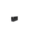 SAI LINEA INTERACTIVA WOXTER UPS 2000 VA 1200W 2XSCHUKO DISPLAY LED FUNCION AVR CARCASA METALICA NEGRO PE26-162
