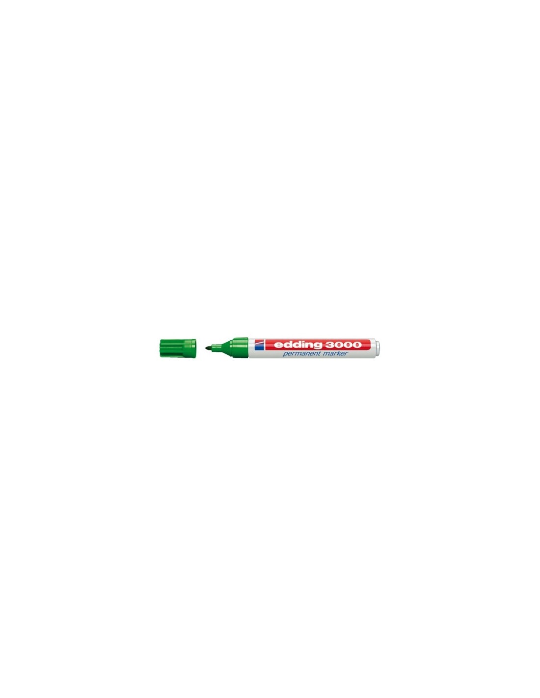 EDDING 3000 ROTULADOR PERMANENTE PUNTA REDONDA EDD3000VER