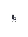 Silla gamer woxter stinger station rx piston clase 4 eje de acero reposapies extensible negro azul GM26-011