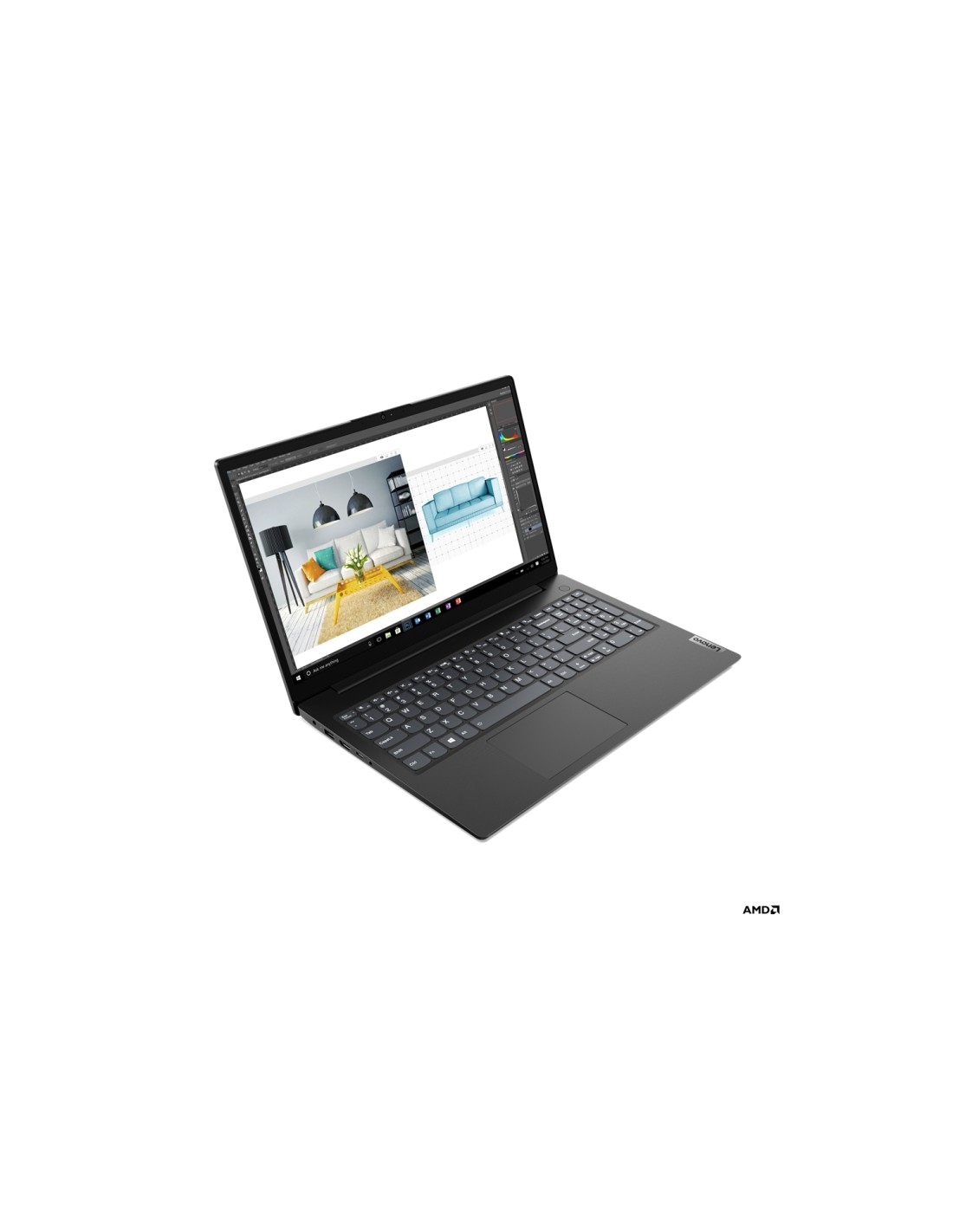 Lenovo V 15 G2 ALC 5300U Portátil 39,6 cm (15.6") Full HD AMD Ryzen&trade 3 8 GB DDR4-SDRAM 512 GB SSD Wi-Fi 5 (802.11ac) Window