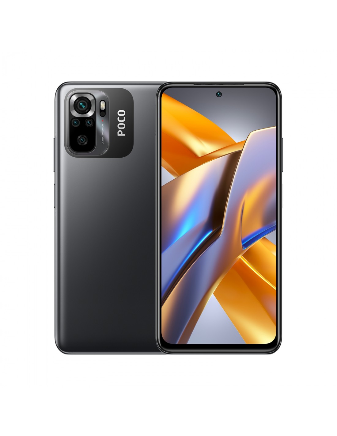 POCO M5s 16,3 cm (6.43") SIM doble Android 12 4G USB Tipo C 4 GB 128 GB 5000 mAh Gris