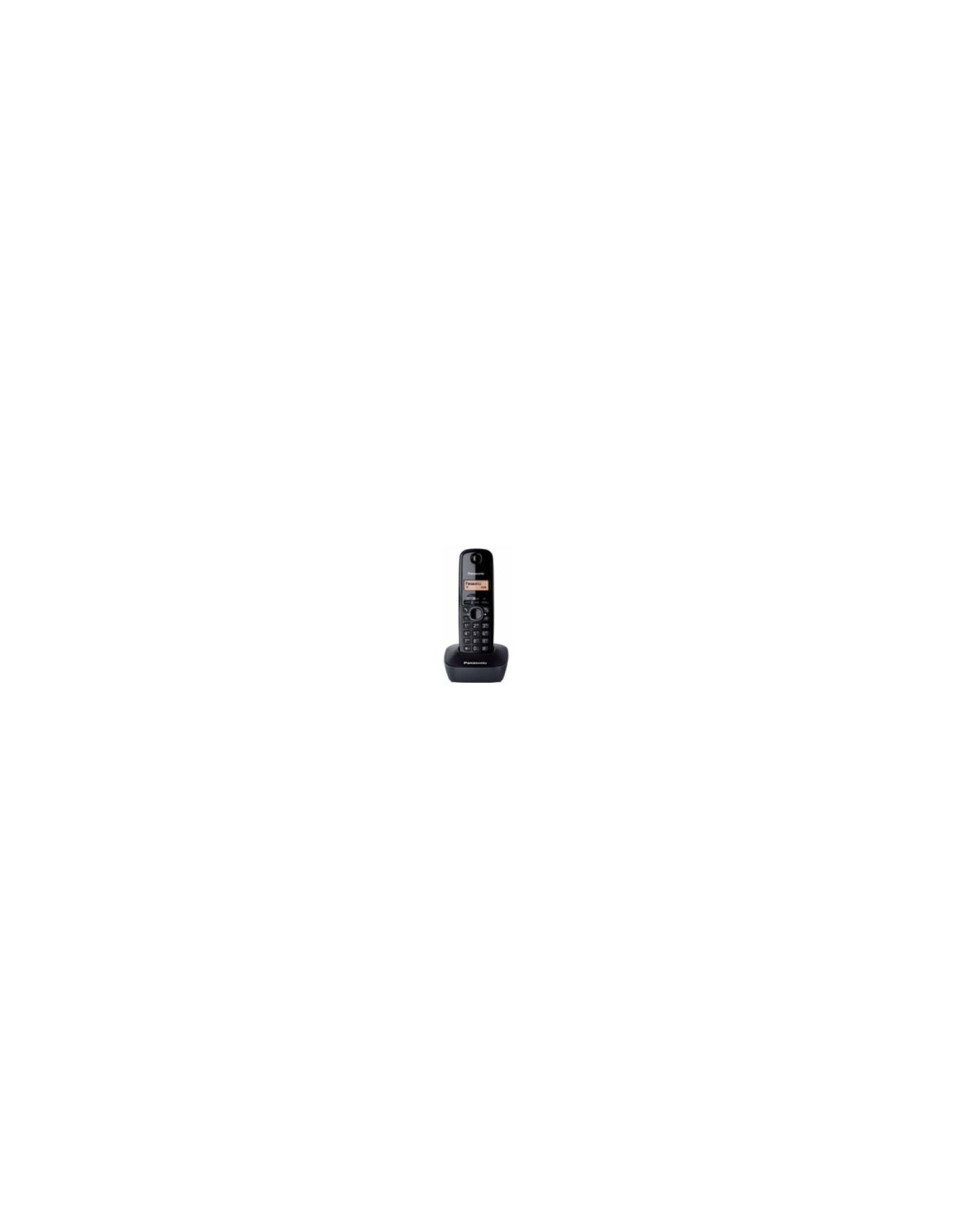 Panasonic KX-TG1611 Teléfono DECT Identificador de llamadas Negro