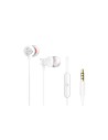 Aiwa ESTM-50WT auricular y casco Auriculares Alámbrico Dentro de oÍ­do Llamadas/Música Blanco