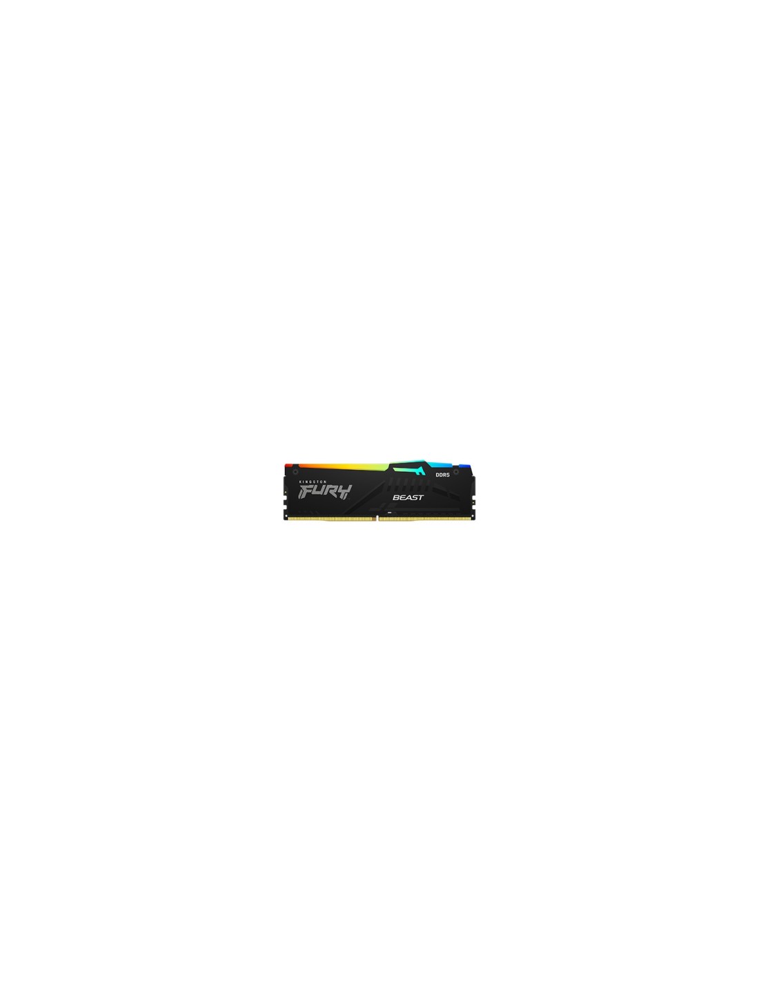 Kingston Technology FURY Beast RGB módulo de memoria 8 GB 1 x 8 GB DDR5 6000 MHz