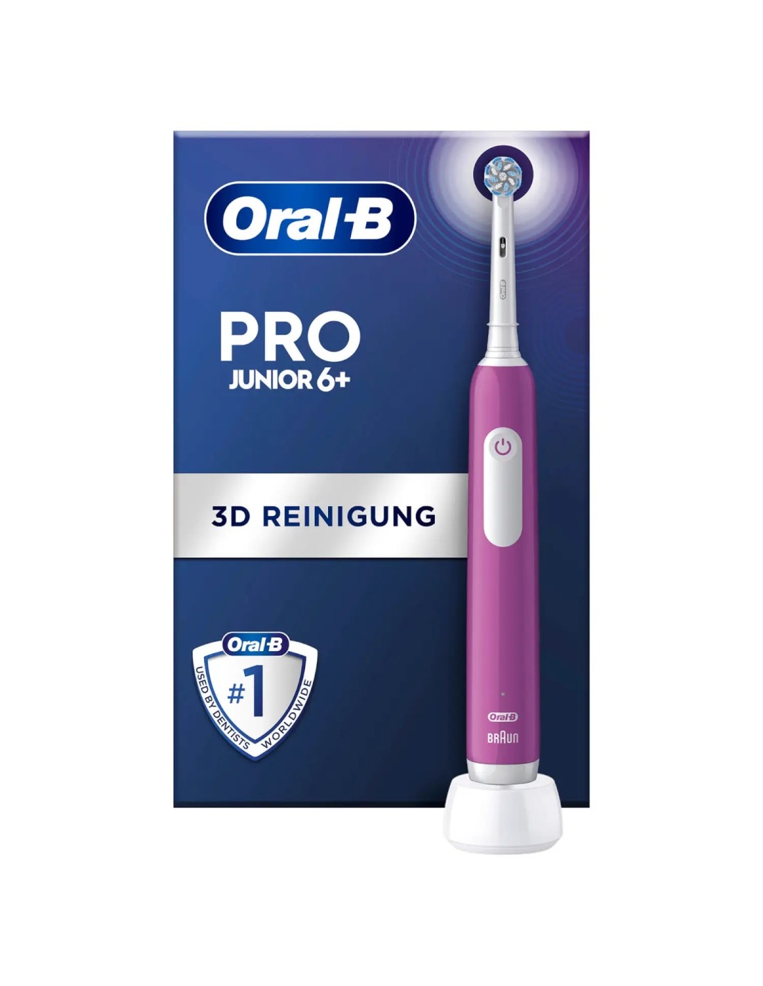 Oral-B Junior 8006540742891 cepillo eléctrico para dientes Niño Cepillo dental giratorio Púrpura