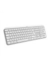 Logitech MX Keys S teclado RF Wireless + Bluetooth QWERTY Español Aluminio, Blanco