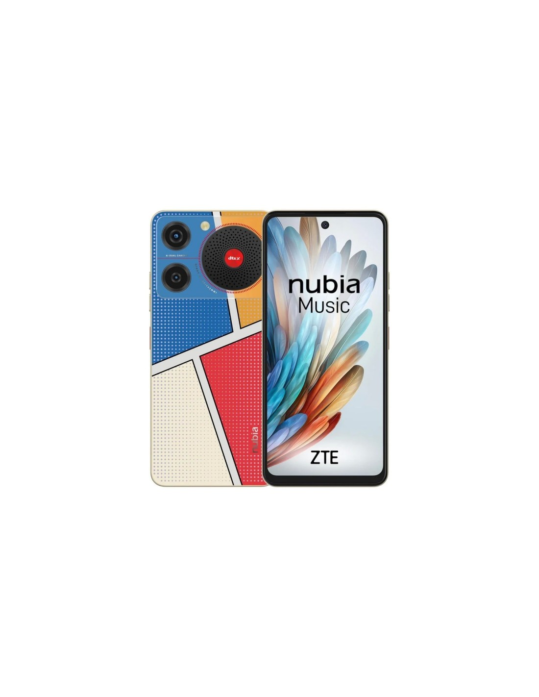 ZTE Nubia Music 4/128Gb Multicolor Smartphone