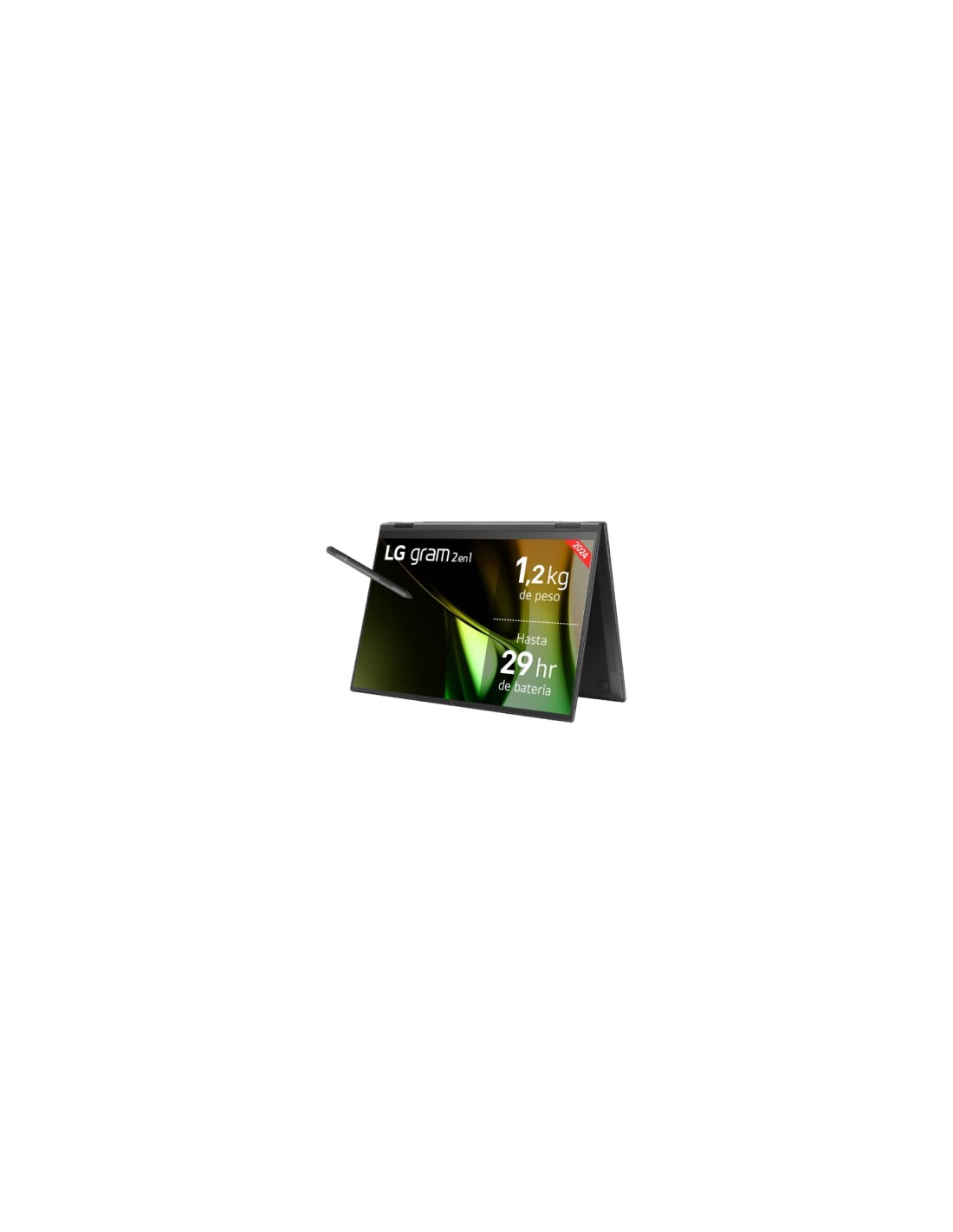 LG PORTATIL GRAM 2 EN 114T90S. W11 HOME. INTEL CORE ULTRA 7. 16GB. 512GB SSD. 1,2KG