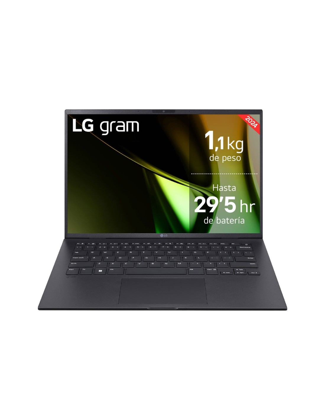 LG Gram 14Z90S Intel Core Ultra 5 125H Portátil 35,6 cm (14") WUXGA 16 GB LPDDR5-SDRAM 512 GB SSD Wi-Fi 6E (802.11ax) Windows 11