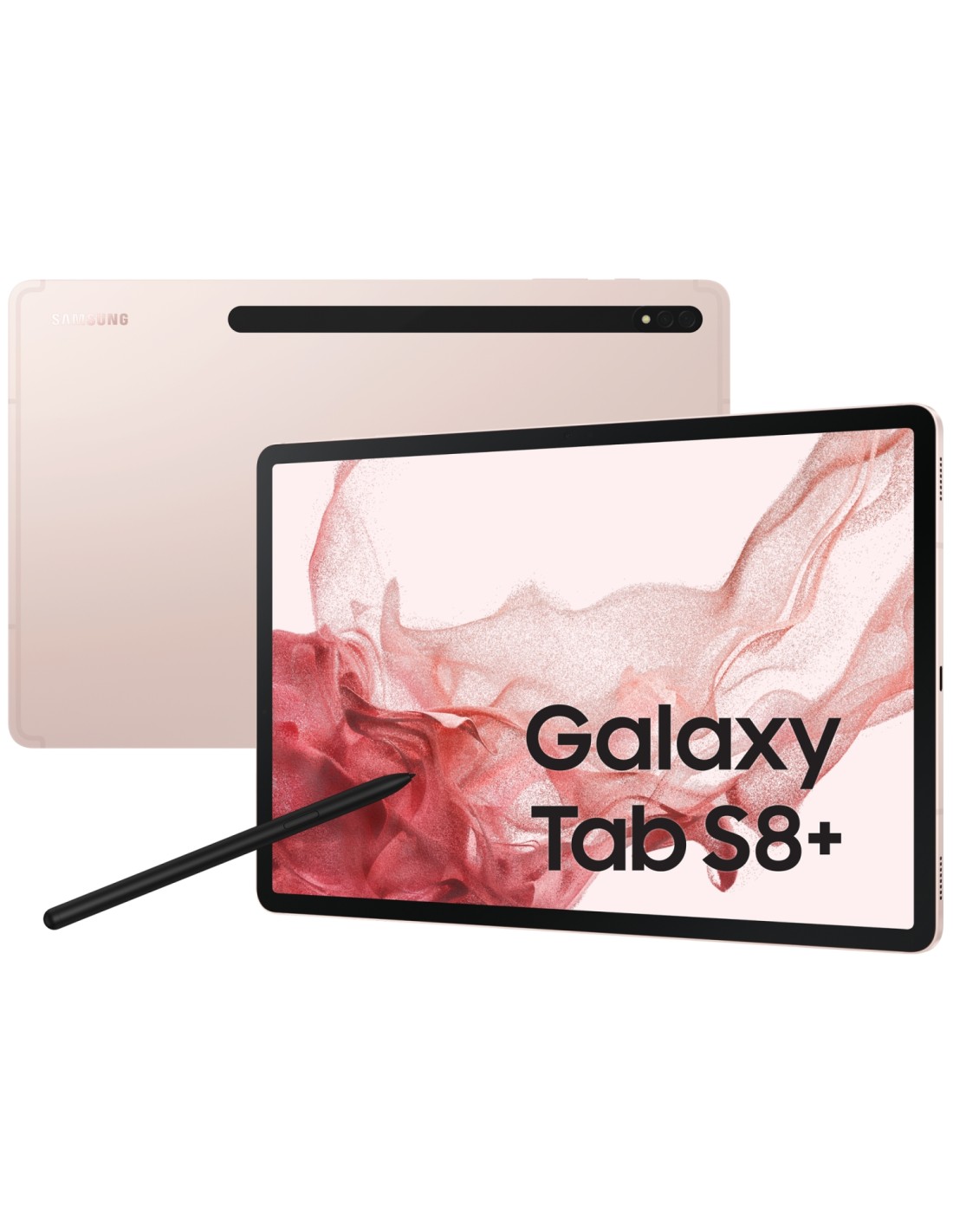 Samsung Galaxy Tab S8+ 5G SM-X806B Qualcomm Snapdragon LTE 128 GB 31,5 cm (12.4") 8 GB Wi-Fi 6E (802.11ax) Android 12 Oro rosado