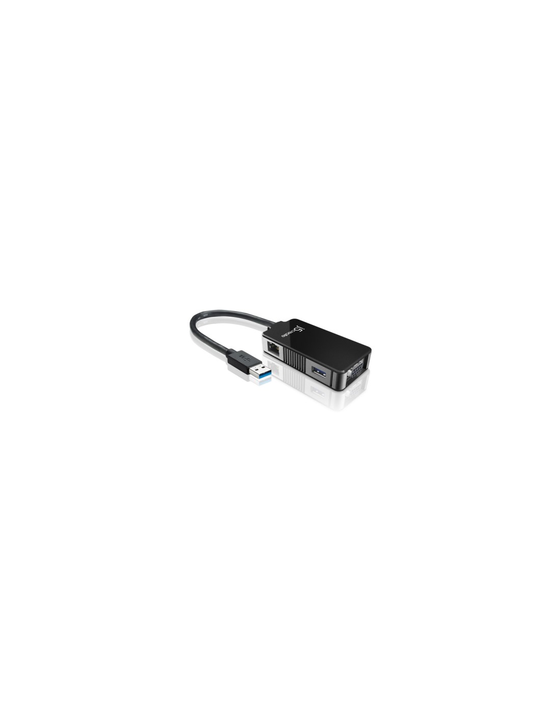 ADAPTADOR J5CREATE USB 3.0 A VGA/GIGABIT LAN/US JUA370