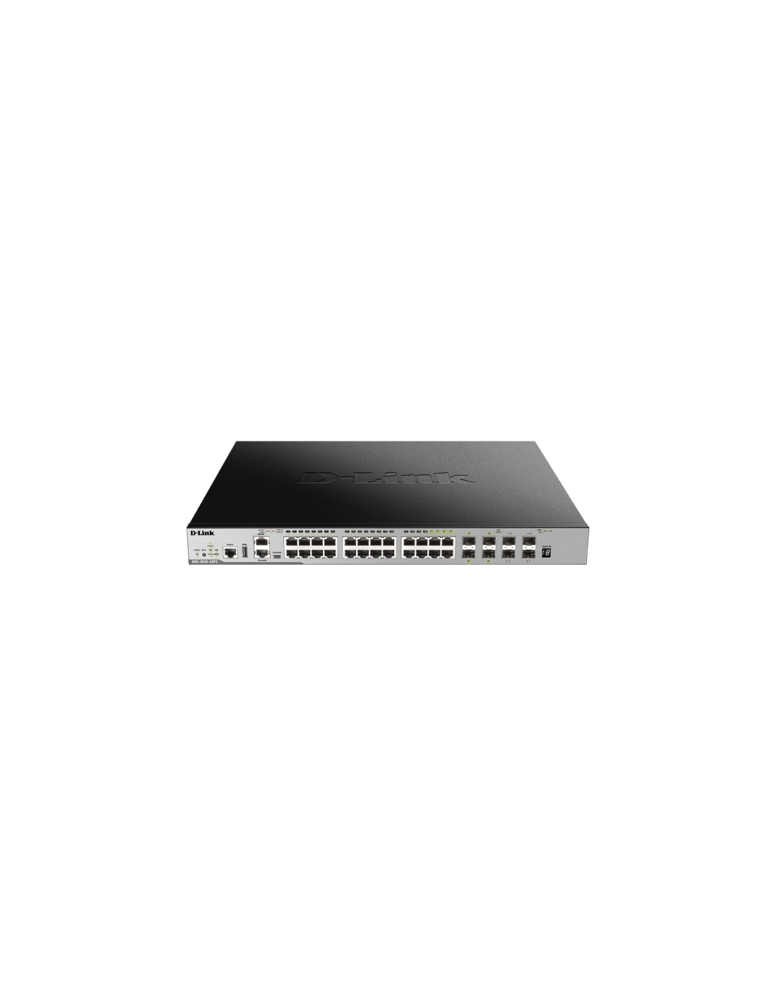 SWITCH D-LINK 20 PTOS GIGABIT 4 PTOS SFP DGS-3630-28PC/SI