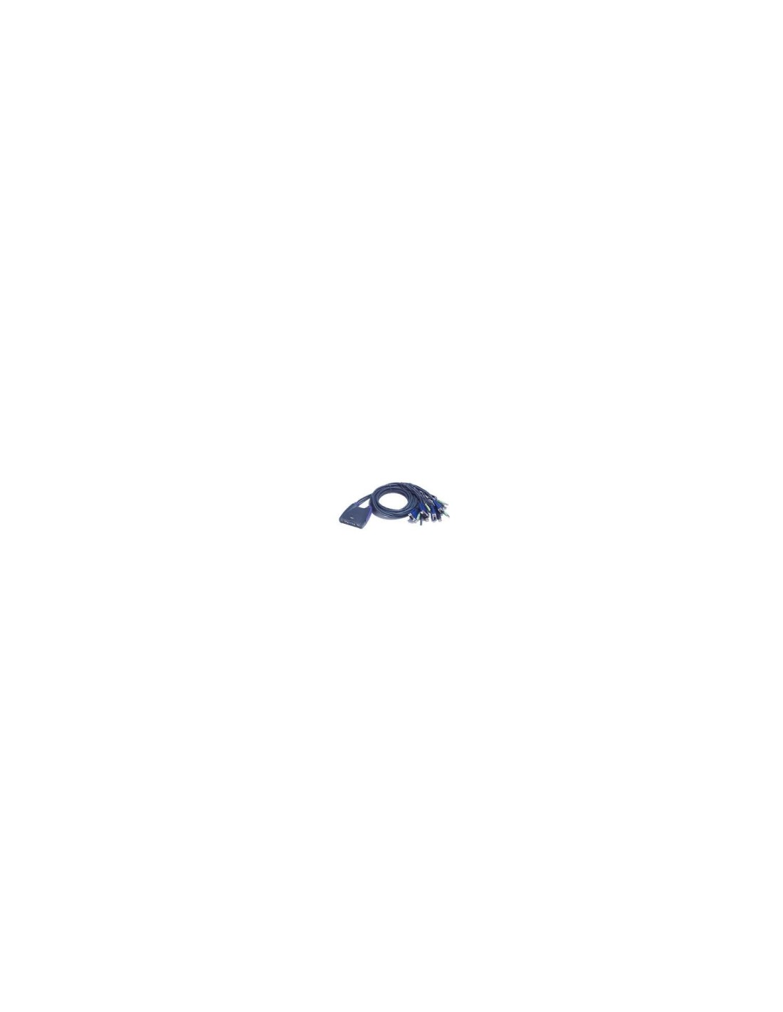 CABLE ATEN DATA SWITCH KVM CS64US VGA USB AZUL CS64US-AT