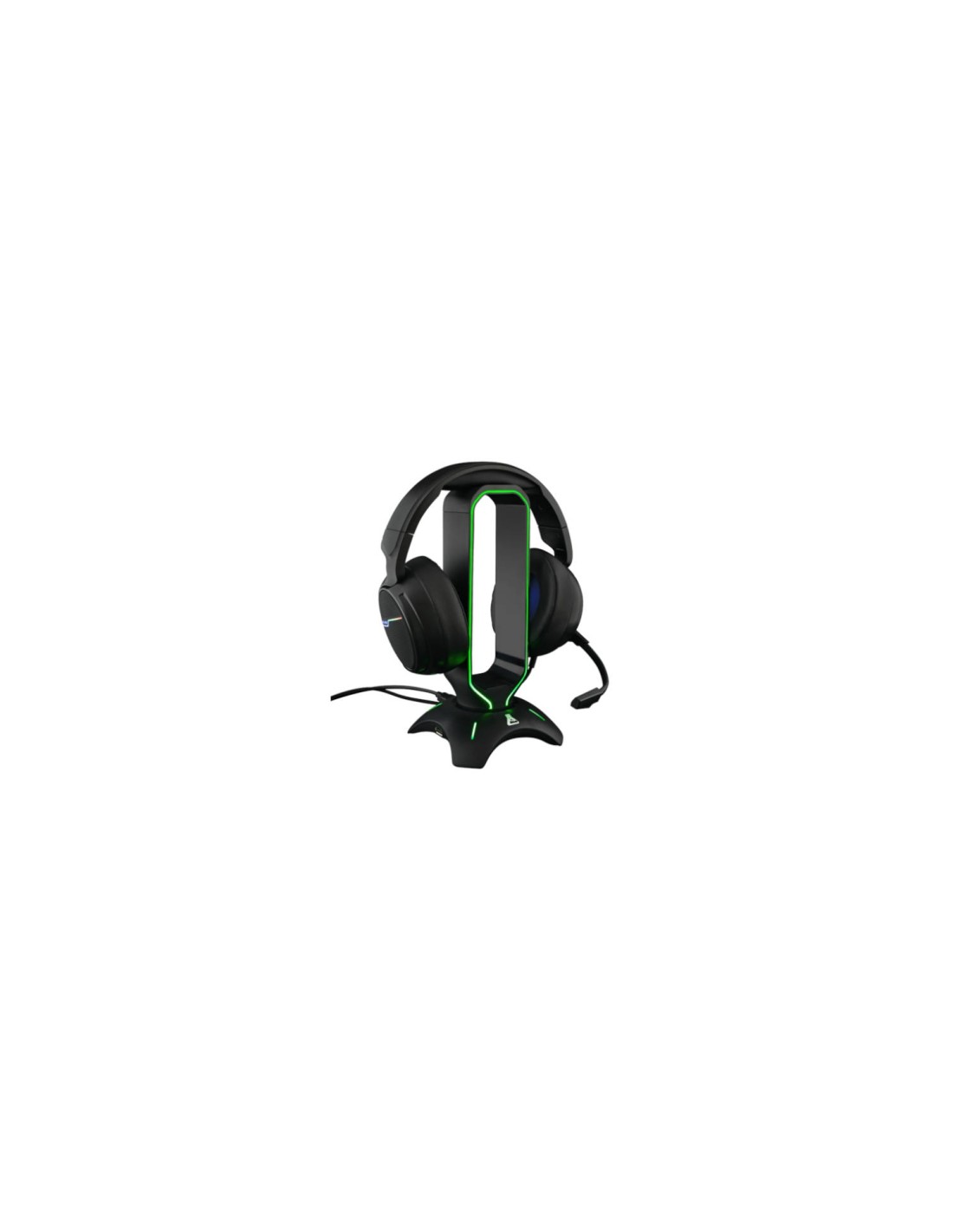 AURICULARES GAMING THE G-LAB UNIVERSAL RETROILUMINADO USB NEGRO K-STAND-RADON