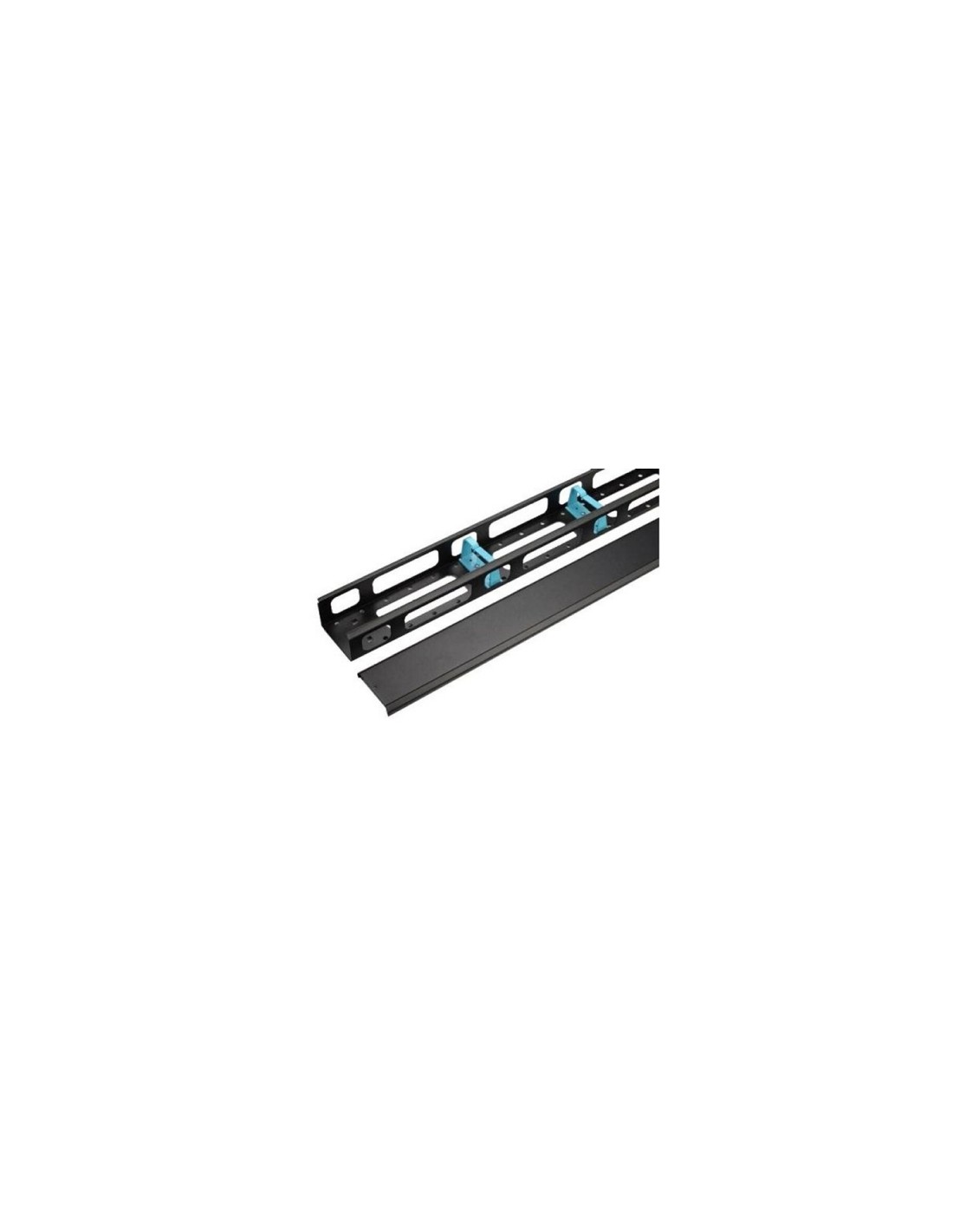 PANEL GUIA CABLES WP ANILLAS CEPILLO KIT 42U NEGRO WPN-ACM-504-B