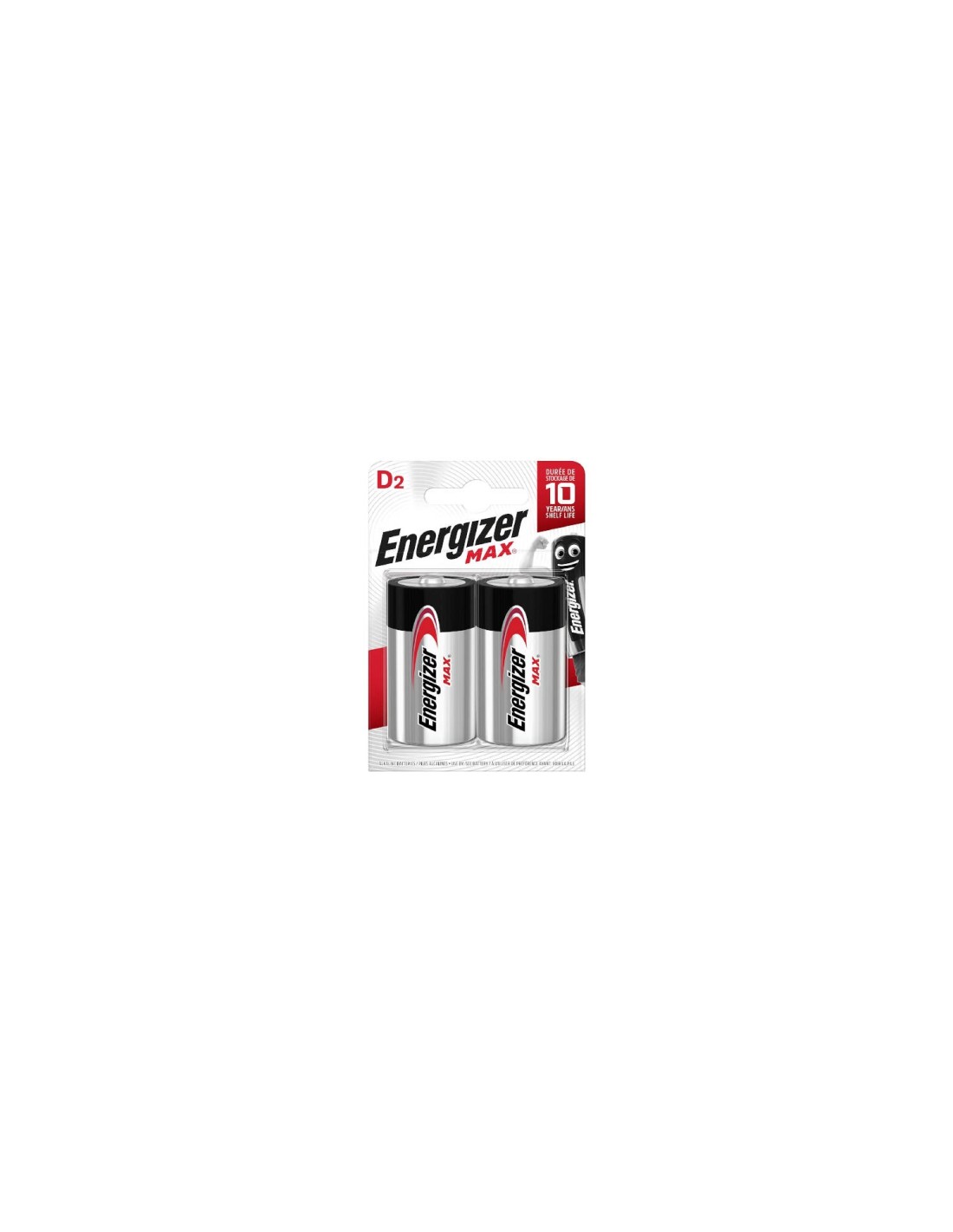 BLISTER 2 PILAS ENERGIZER MAX TIPO LR20 D E301533400