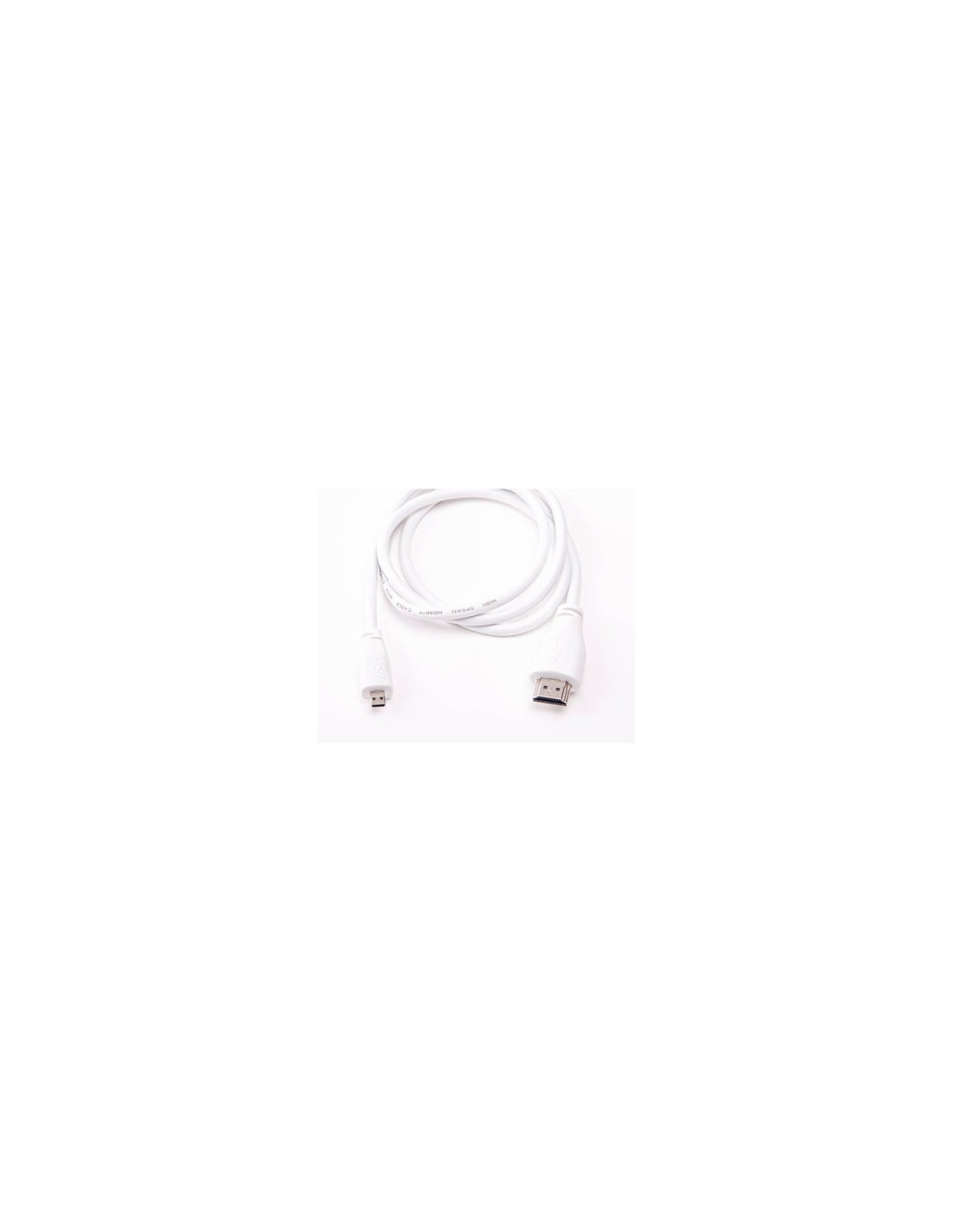 CABLE RASPBERRY PI MICRO HDMI MACHO A HDMI MACHO 1M BLANCO 187-1375