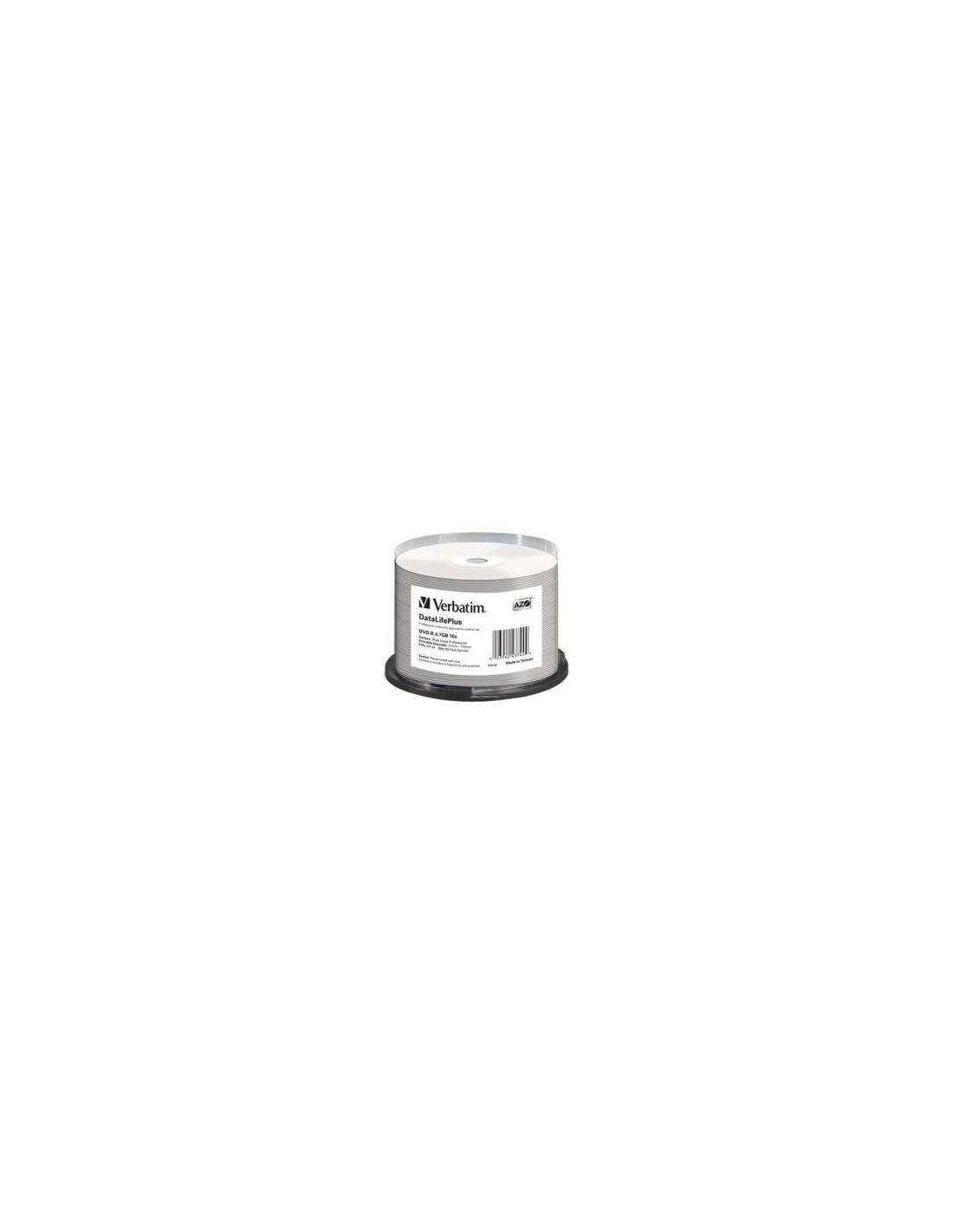 Dvd Verbatim DataLifePlus 4,7 GB DVD-R 50 pieza(s) 43744