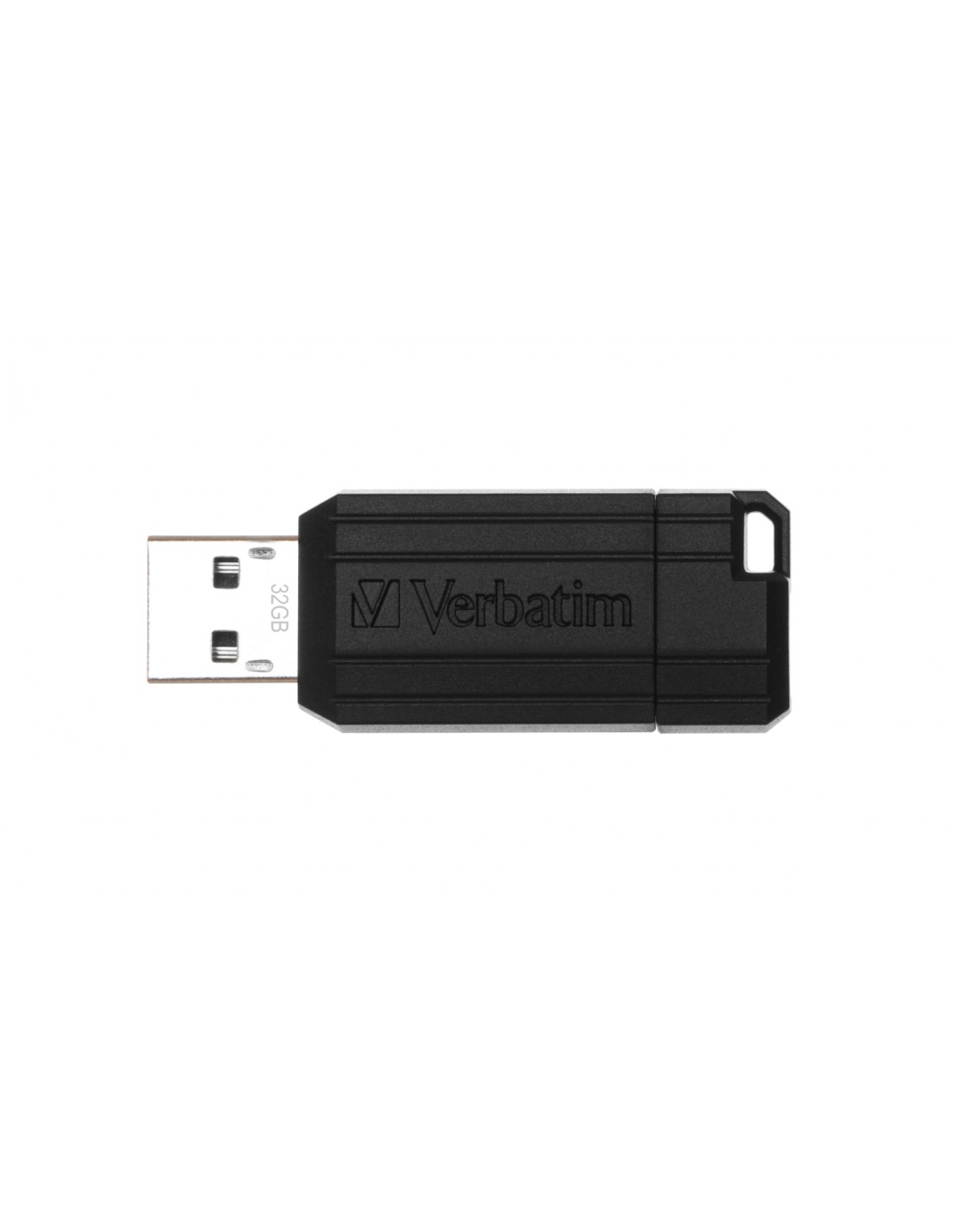 Memoria usb Verbatim PinStripe - Unidad USB de 32 GB - Negro VB-FD2-32G-PSB