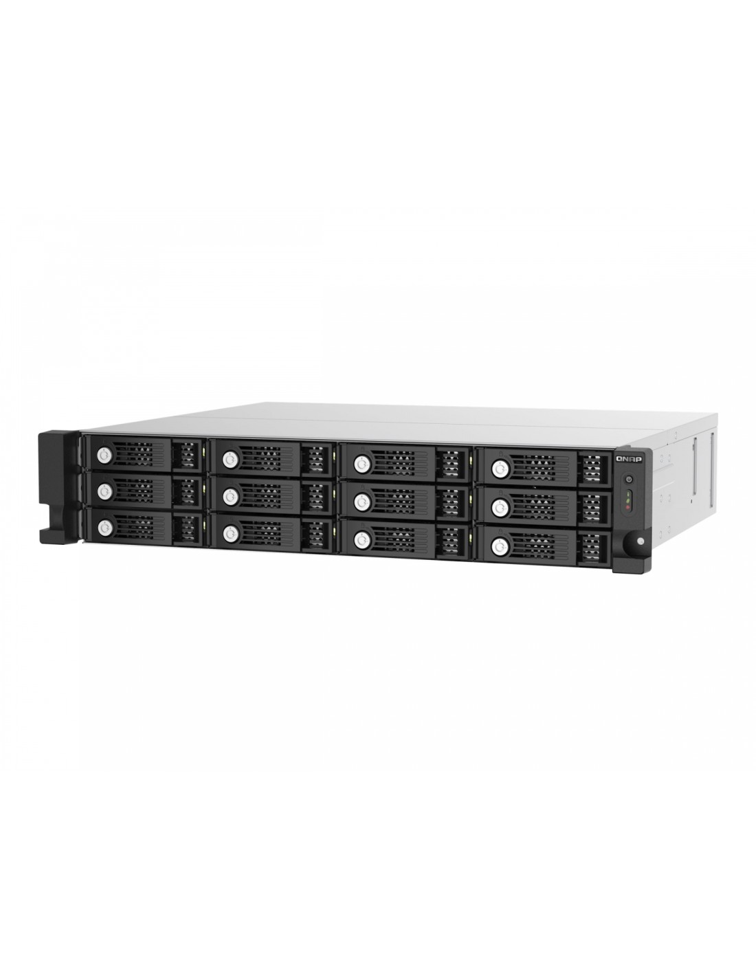 QNAP TL-R1220Sep-RP Carcasa de disco duro SSD Negro, Gris 2.5 3.5