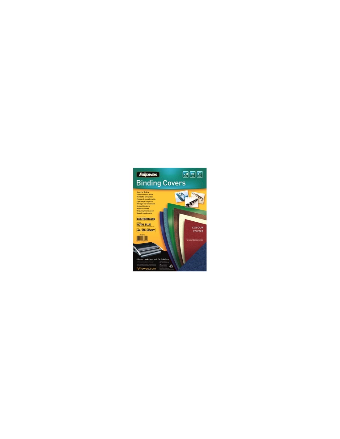 Fellowes Delta A4 Papel Azul 100 pieza(s)