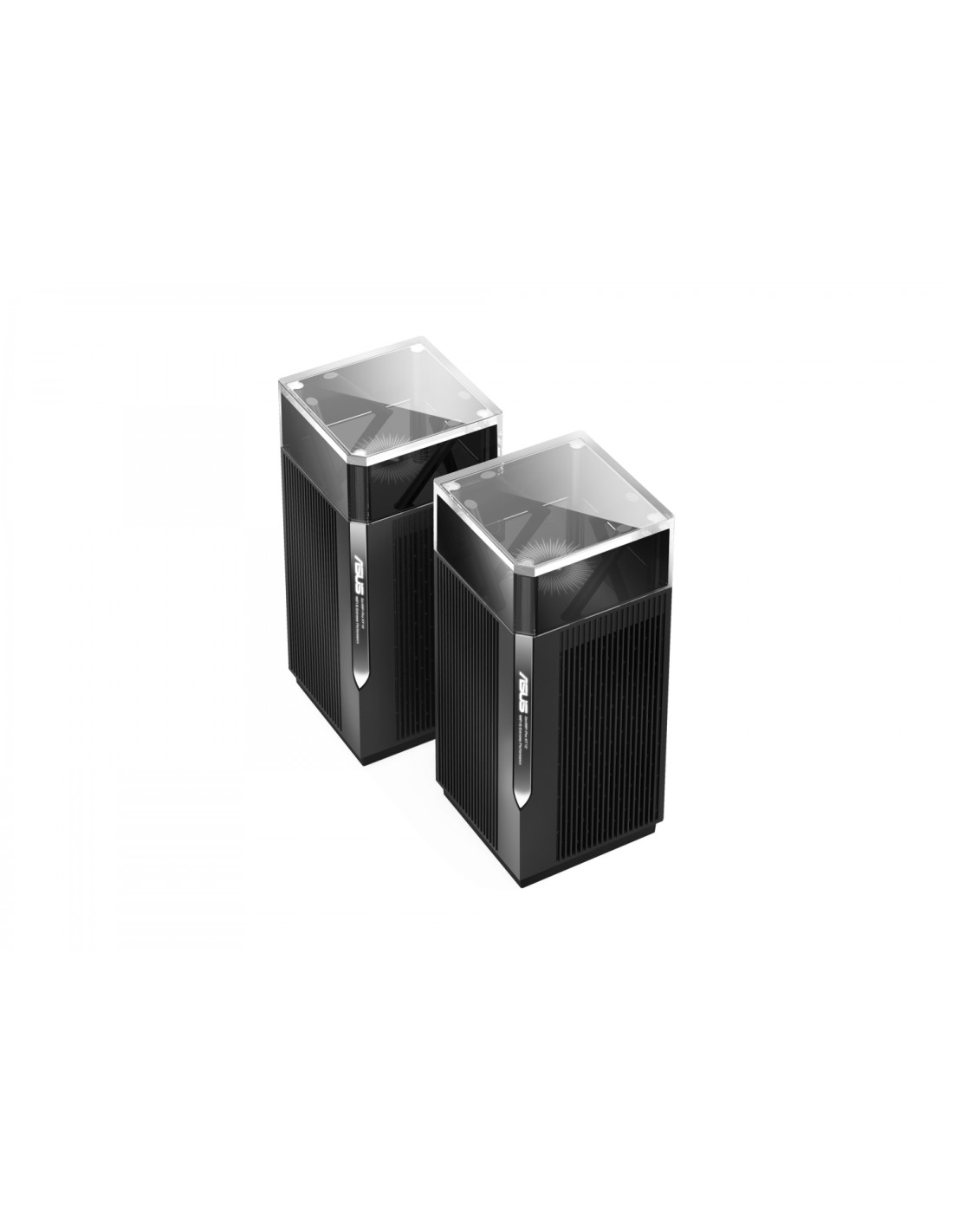 ASUS ZenWiFi Pro XT12 (2-PK) router inalámbrico Gigabit Ethernet Tribanda (2,4 GHz/5 GHz/5 GHz) Negro