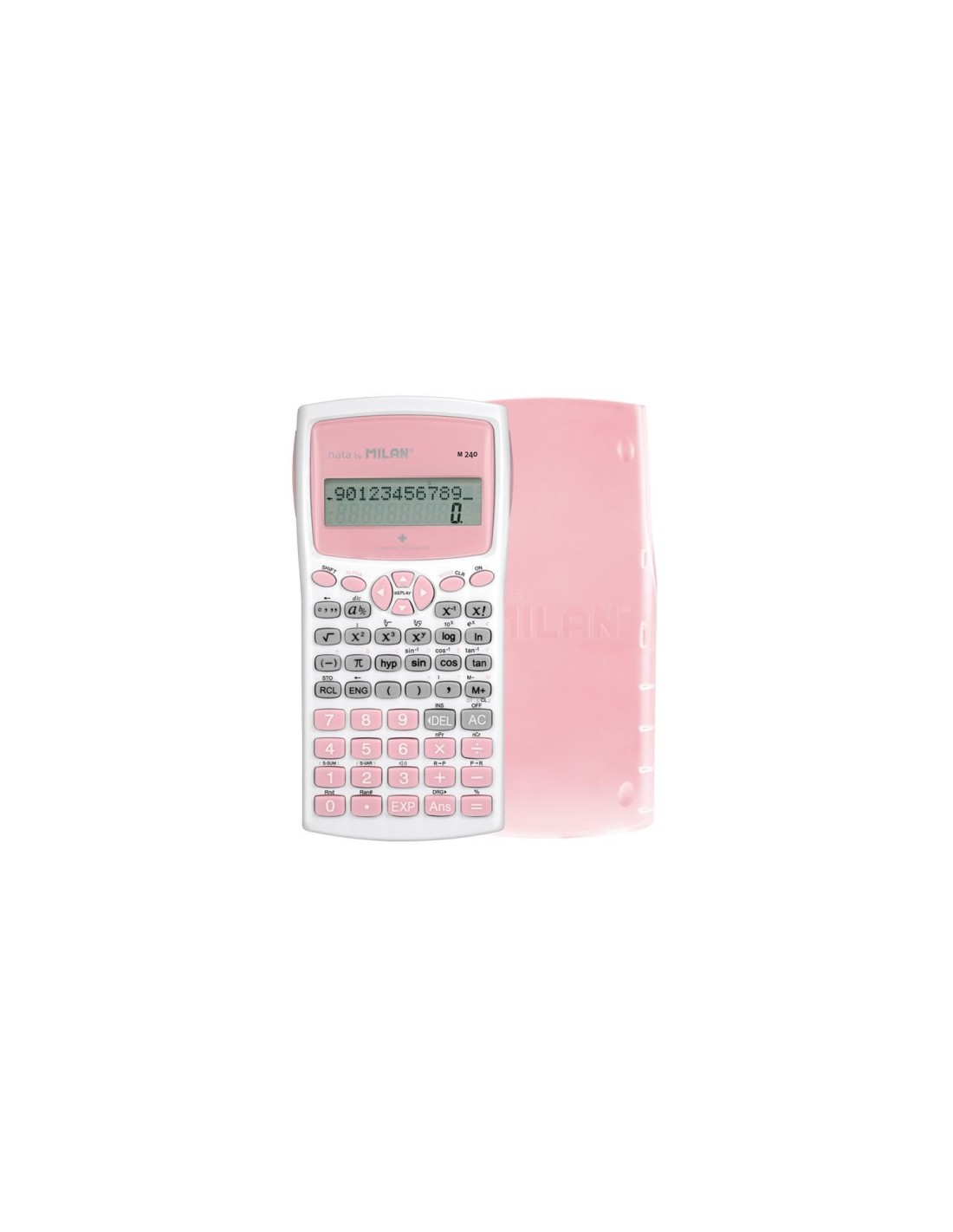 Milan BlÍ­ster calculadora cientÍ­fica M240 rosa, Edición +