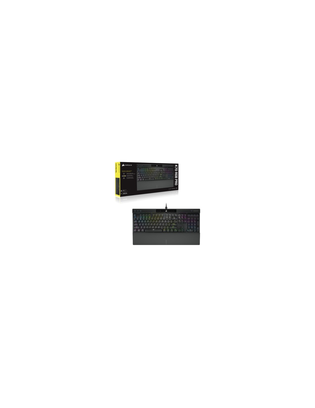 Corsair K70 teclado USB QWERTY Español Negro