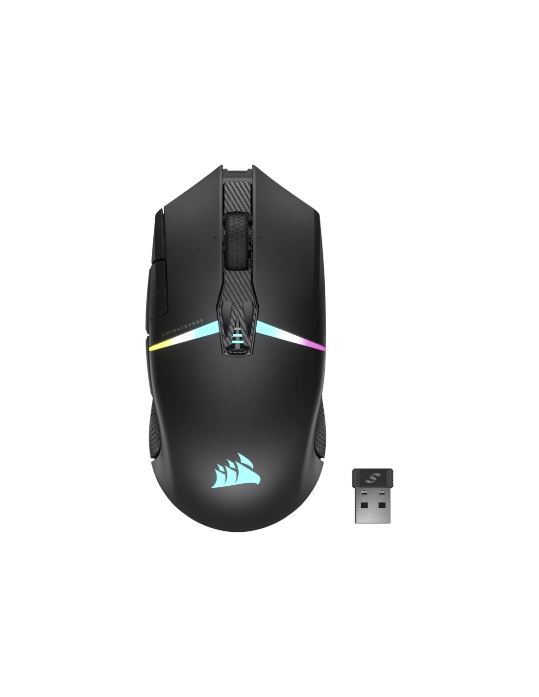 Corsair CH-931B011-EU ratón mano derecha RF Wireless + Bluetooth Í?ptico 26000 DPI
