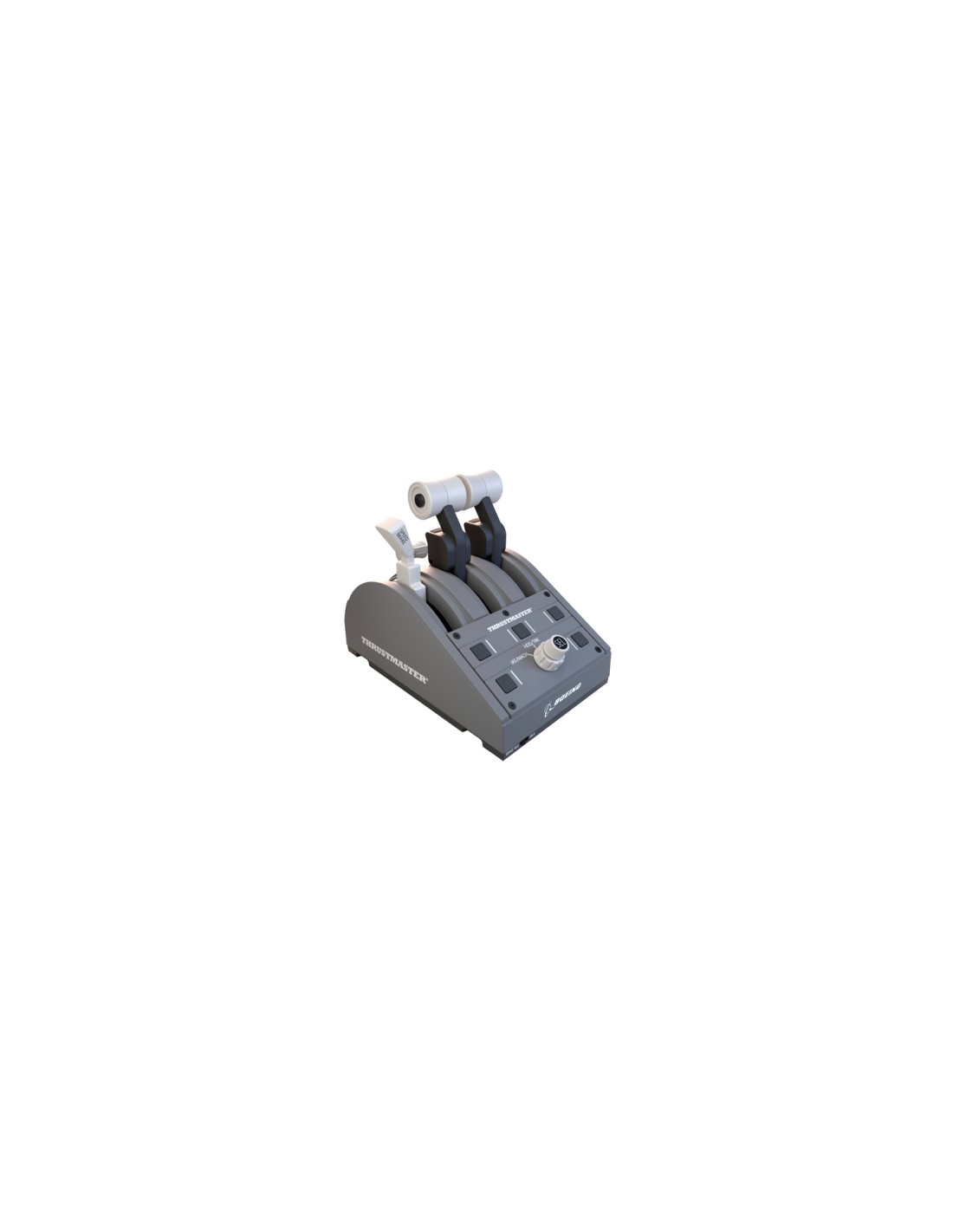 Thrustmaster TCA Quadrant Boeing Edition Gris USB Palanca de mando PC, Xbox, Xbox One X, Xbox Series S