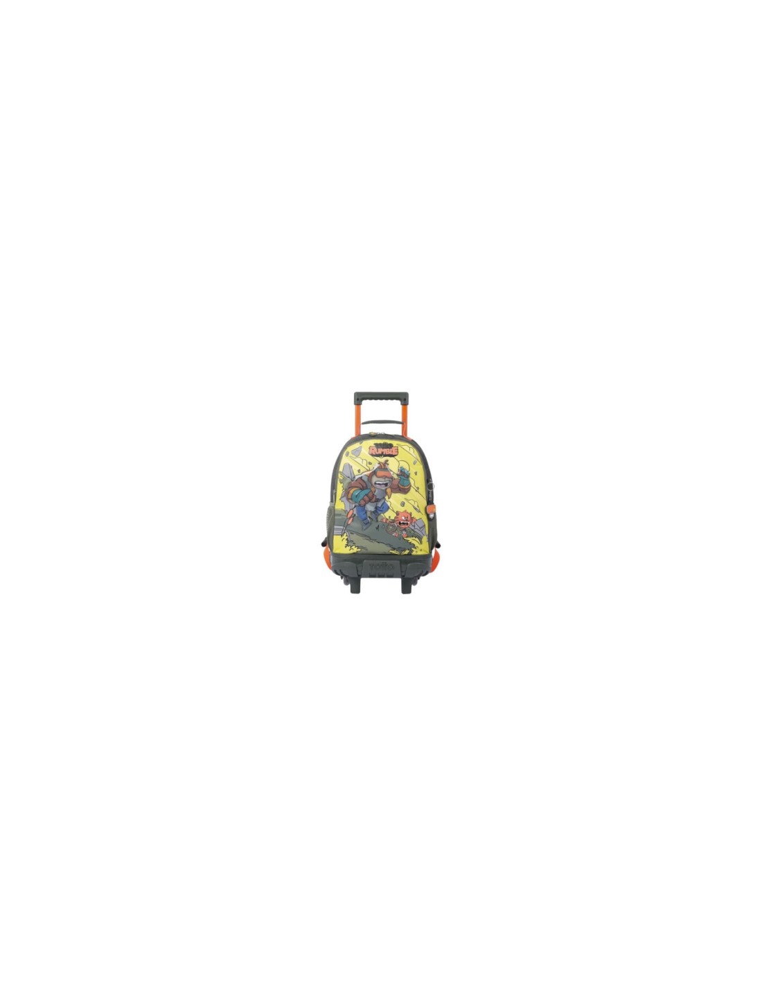MOCHILA ESCOLAR CON RUEDAS MEDIANA DE CARTOONS TOTTO MJ03BWM005-2310-4DJM