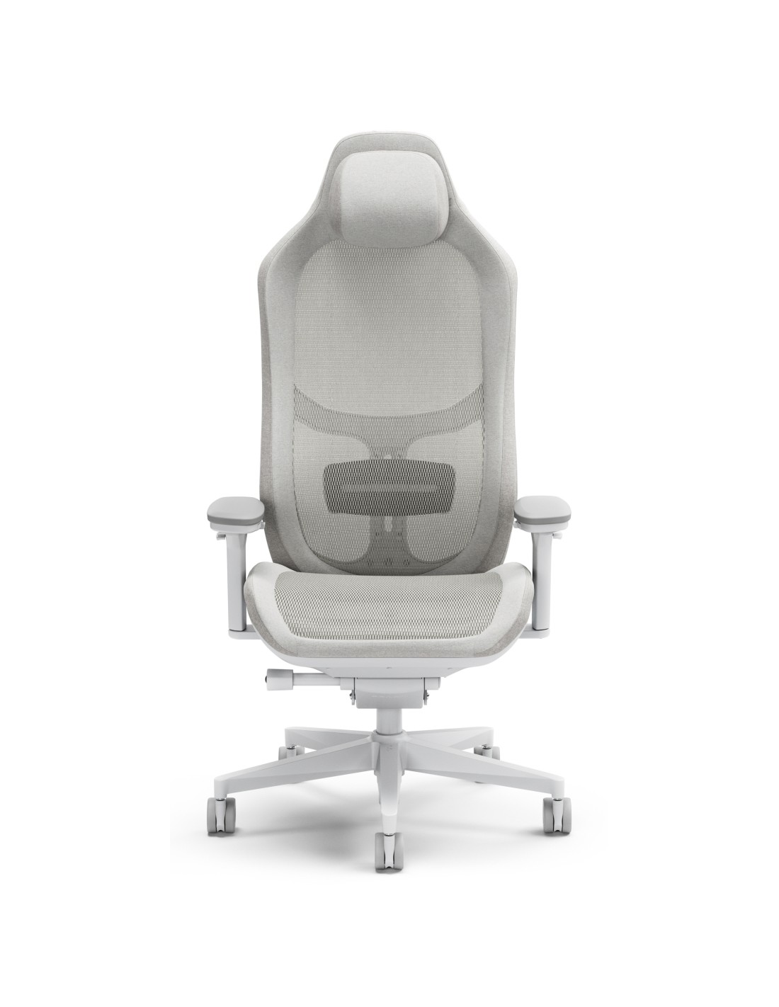 Fractal Design FD-CH-RE1M-02 silla para videojuegos Silla para videojuegos de PC Asiento acolchado Blanco