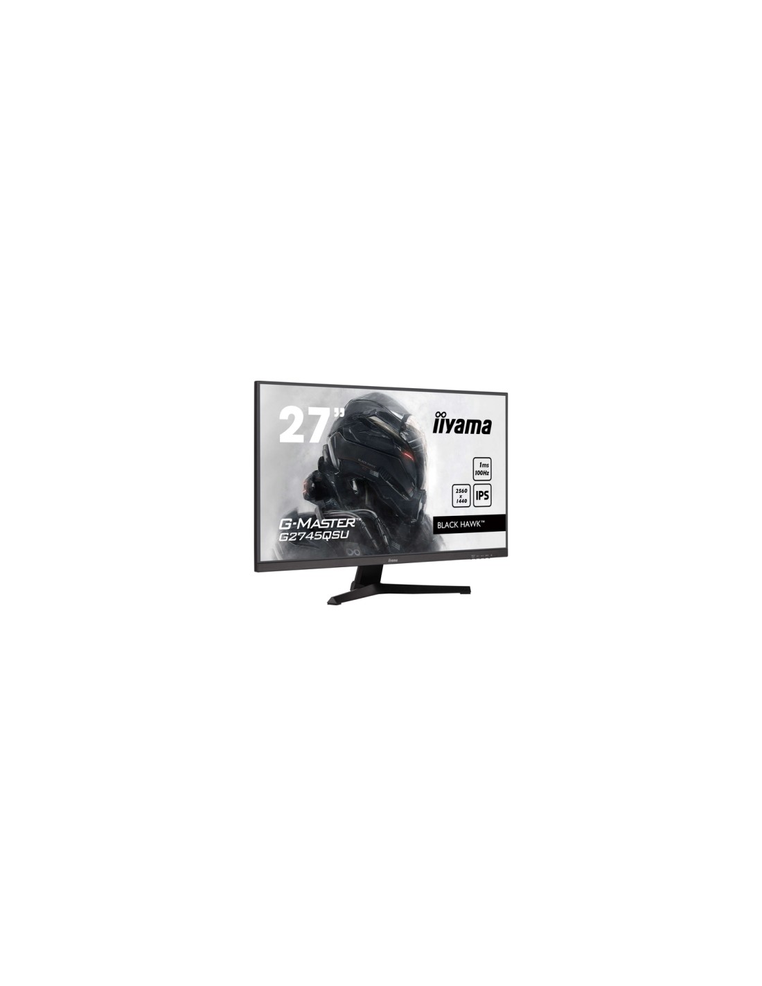 iiyama G-MASTER G2745QSU-B2 pantalla para PC 68,6 cm (27") 2560 x 1440 Pixeles Wide Quad HD LED Negro