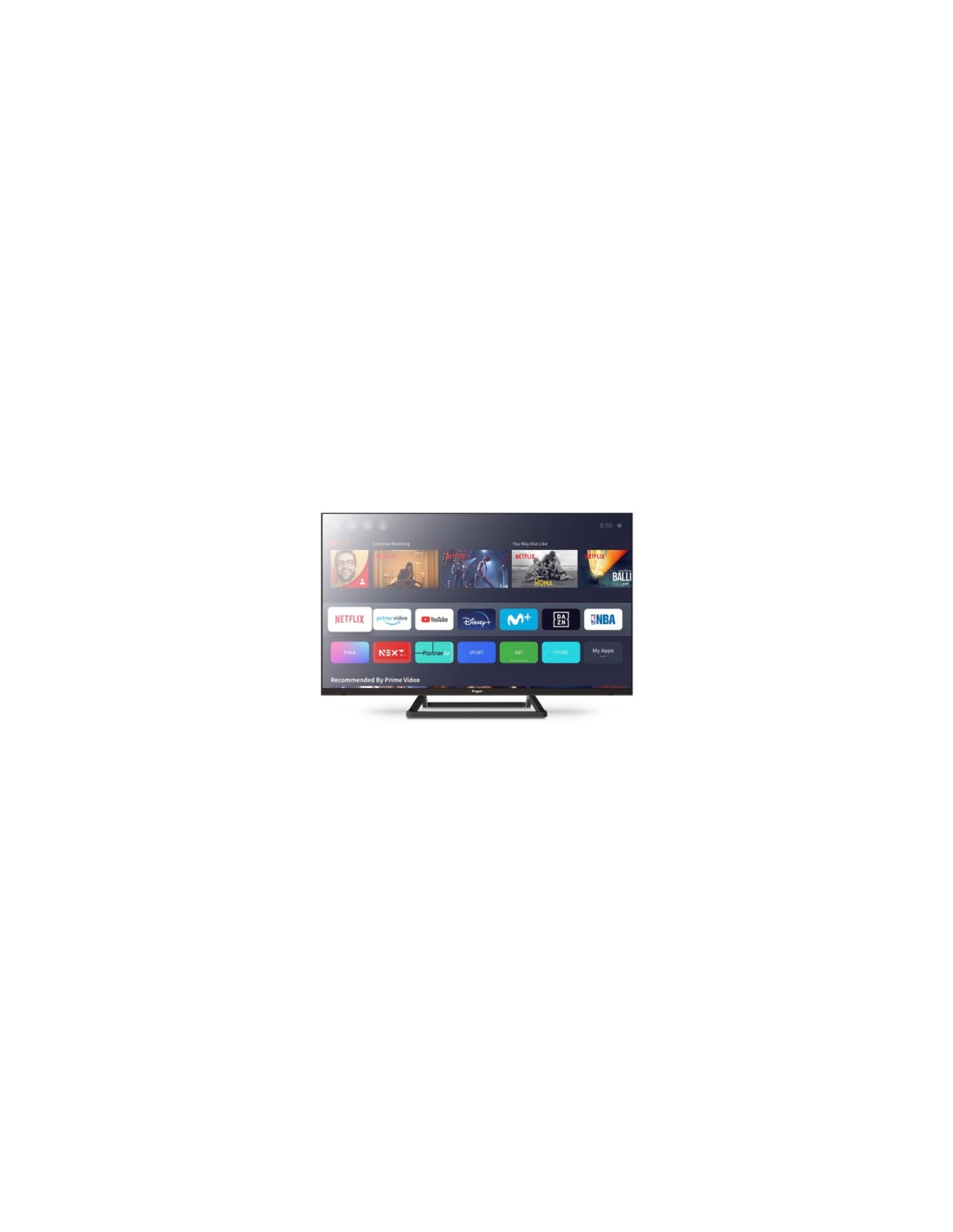 Engel LE4085SM Televisor 101,6 cm (40") Full HD Negro 230 cd / m²