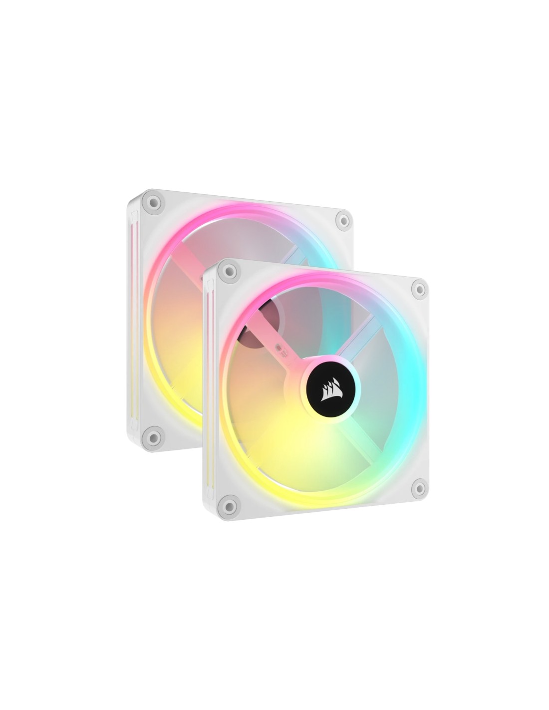 Corsair CO-9051008-WW sistema de refrigeración para ordenador Carcasa del ordenador Ventilador 14 cm Blanco 2 pieza(s)