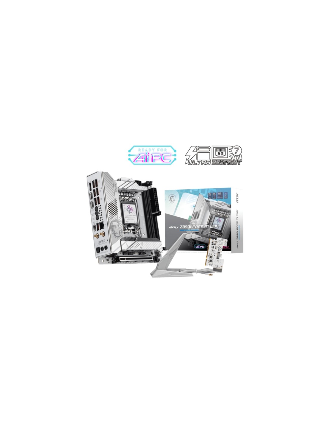 MSI MPG Z890I EDGE TI WIFI placa base Intel Z890 LGA 1851 (Socket V1) mini ITX