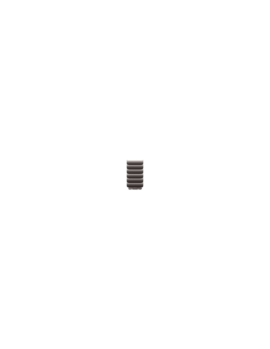 Apple MXML3ZM/A Accesorios para dispositivos vestibles inteligentes Band extension Gris Acero inoxidable