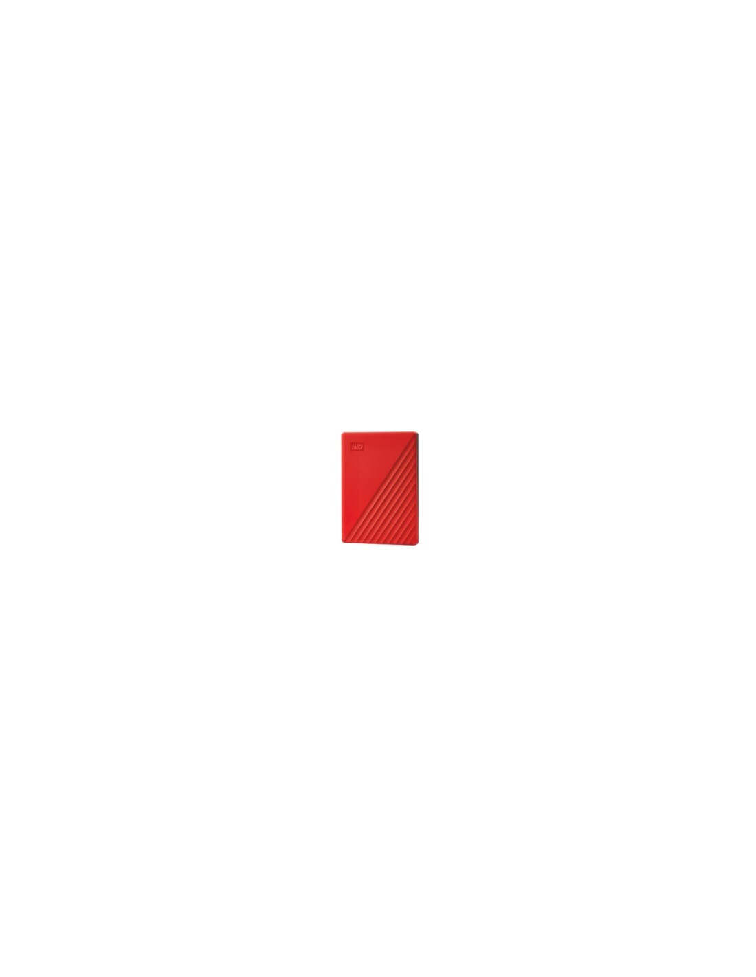 WESTERN DIGITAL MY PASSPORT DISCO DURO EXTERNO 2.5 ROJO 4Tb WDBPKJ0040BRD-WESN