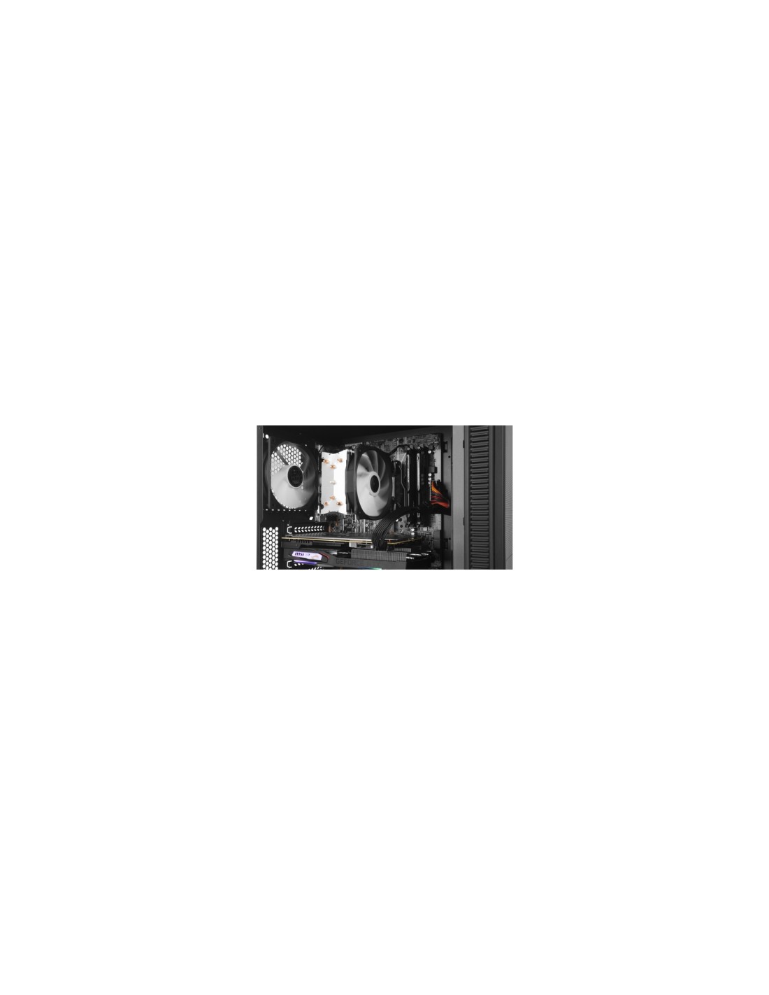 CAJA SEMITORRE NOX ATX HUMMER VOID AMORTIGUDORES RUIDO NEGRO NXHUMMERVOID