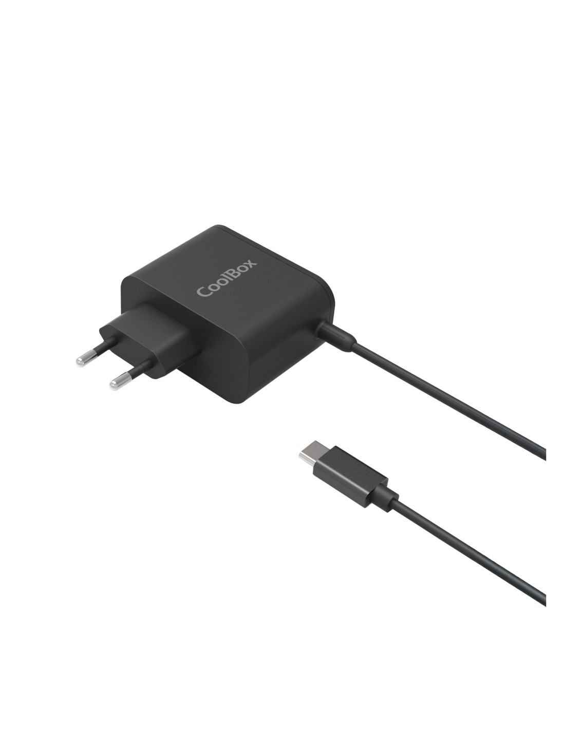CoolBox COO-NB65-UC2 cargador de dispositivo móvil Portátil, Smartphone, Tableta Negro Corriente alterna Carga rápida Interior