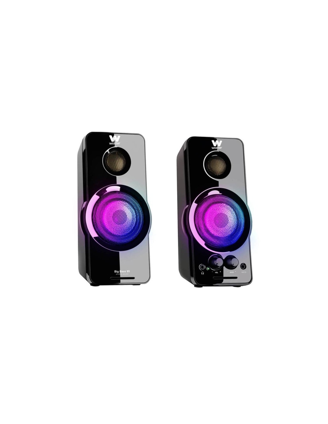 ALTAVOCES WOXTER SO26-112 BIG BASS 95 RGB 2.0 20W