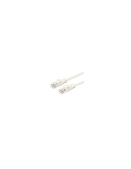 LATIGUILLO EQUIP RJ45 UTP CAT6A LIBRE HALOGENOS LSOH 5M BLANCO 603005