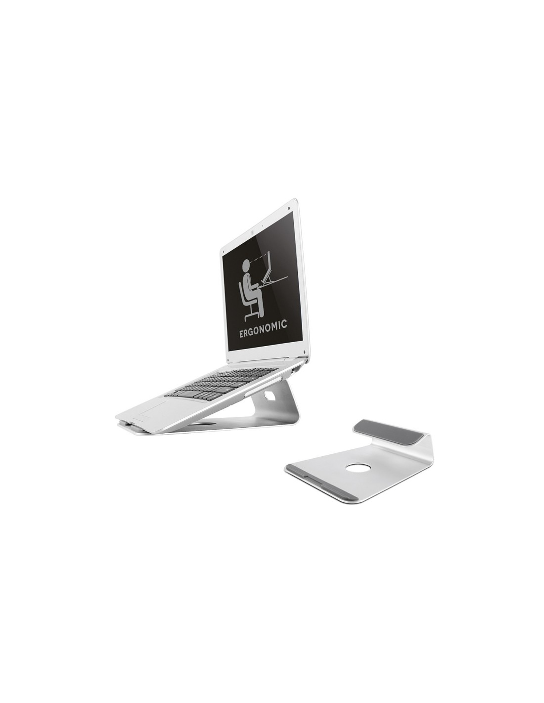 NEWSTAR Soporte para portátil 17P Plata