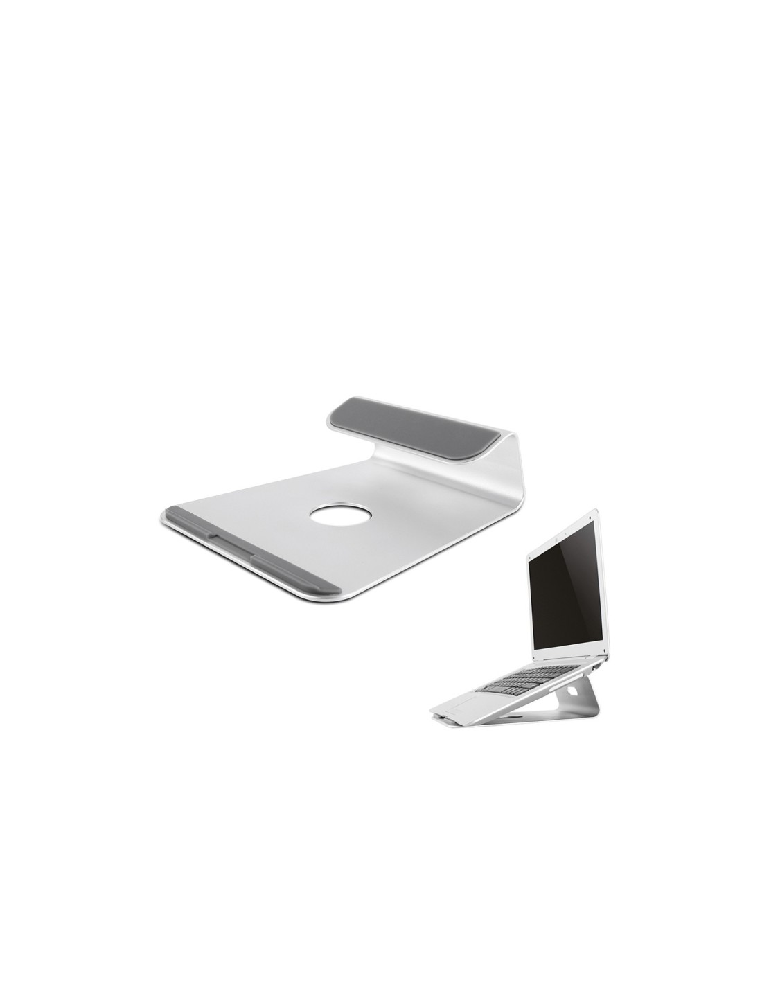 NEWSTAR Soporte para portátil 17P Plata