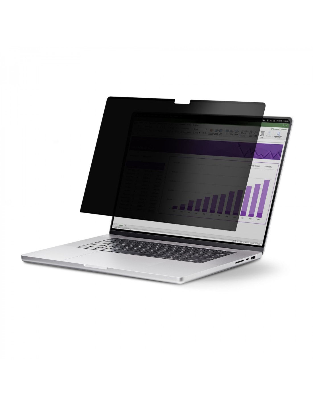 StarTech.com Filtro de Privacidad para Portátil de 14in para MacBook Pro 21/23 - Filtro Anti Luz Azul (51%) para Ordenador Portá